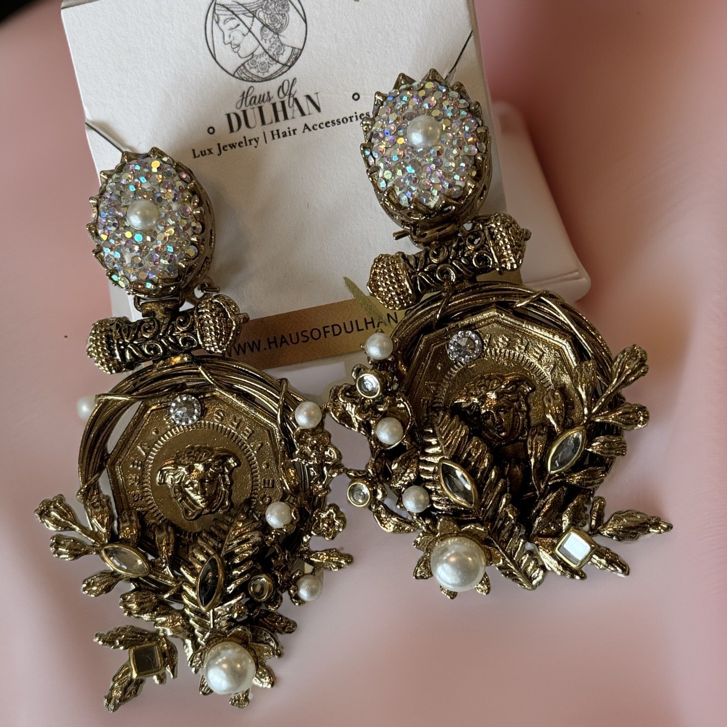 Leah- Designer Inspired Crush Earrings