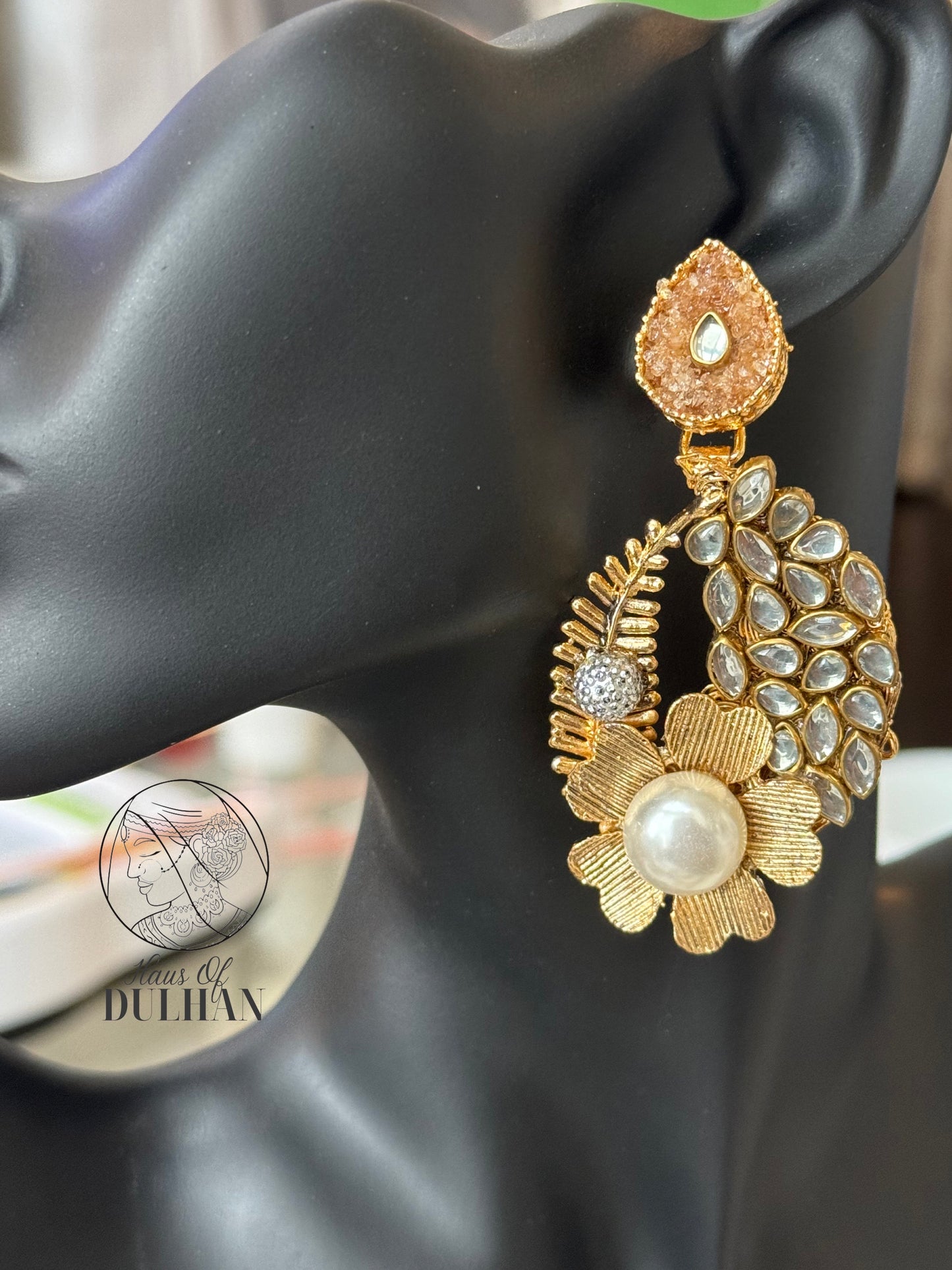 Zooni Statement Earrings