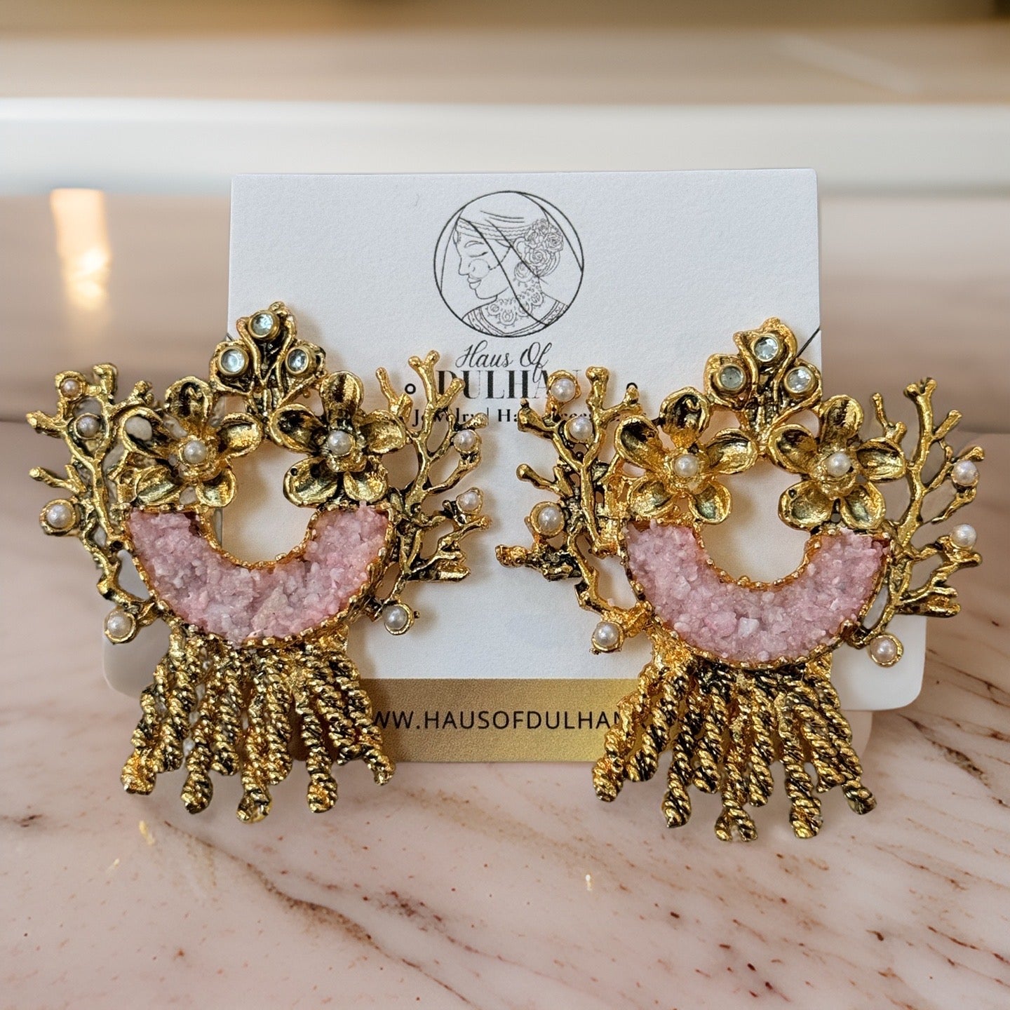 Adiba Pink Crush Earrings