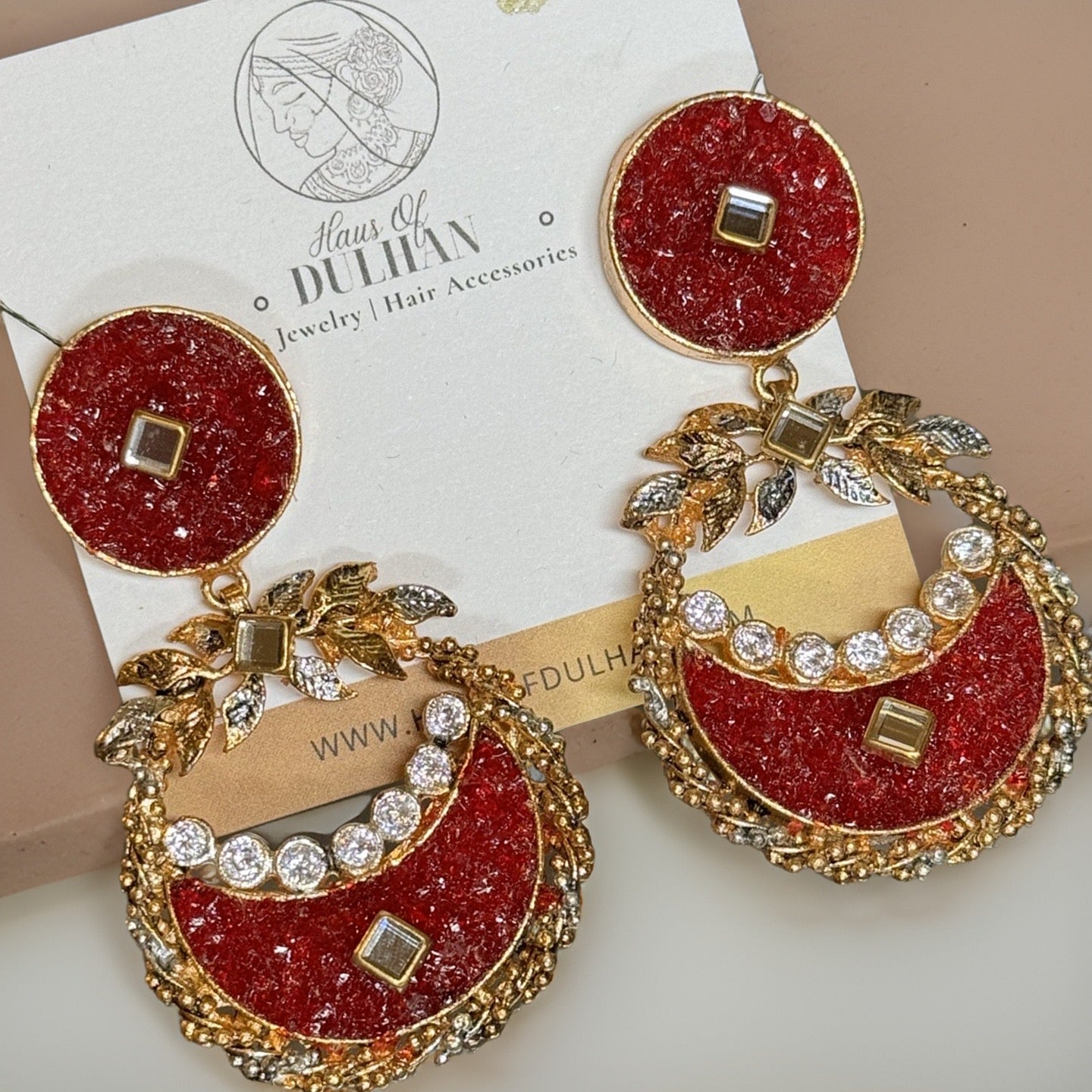 Ruby Crush Earrings