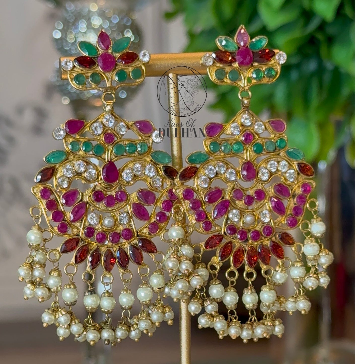 Afreen Gold-Plated Chandbaalis