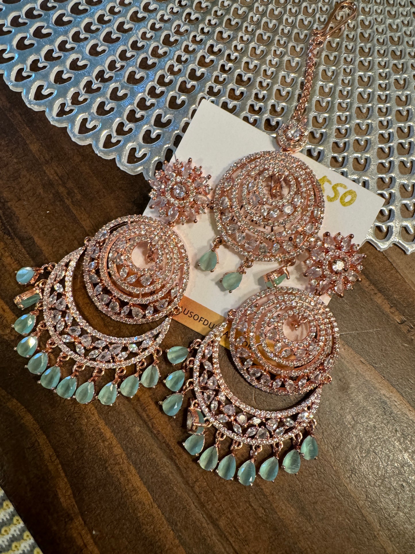 Teeka set + Emerald Set