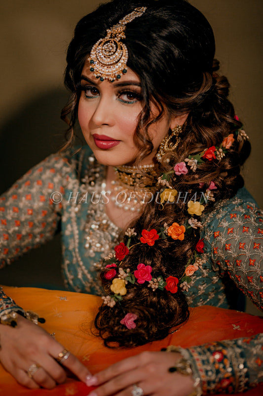 Dania- Mehndi Braid Bundle: Multicolor (4)